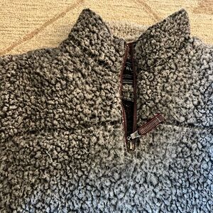 Quarter Zip True Grit Sherpa